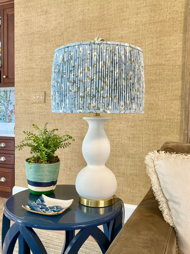 Pleated lampshade - Custom!