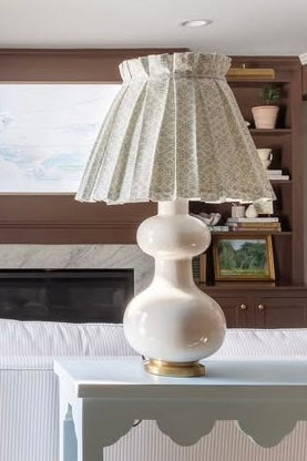 Pleated lampshade - Custom!