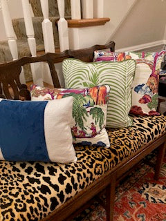 Thibaut Asian Scenic Lumbar Pillow