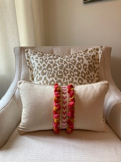 Schumacher's Iconic Leopard pillow