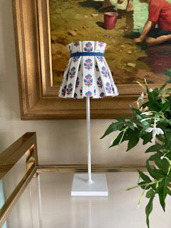 Pleated lampshade for tabletop lamp - Thibaut Julian