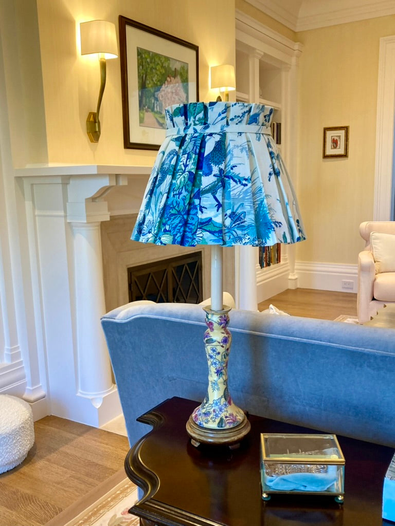 Pleated lampshade - Custom!