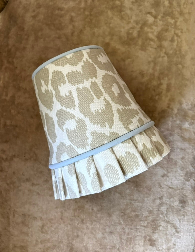 Custom sconce lampshade - listing for Nita
